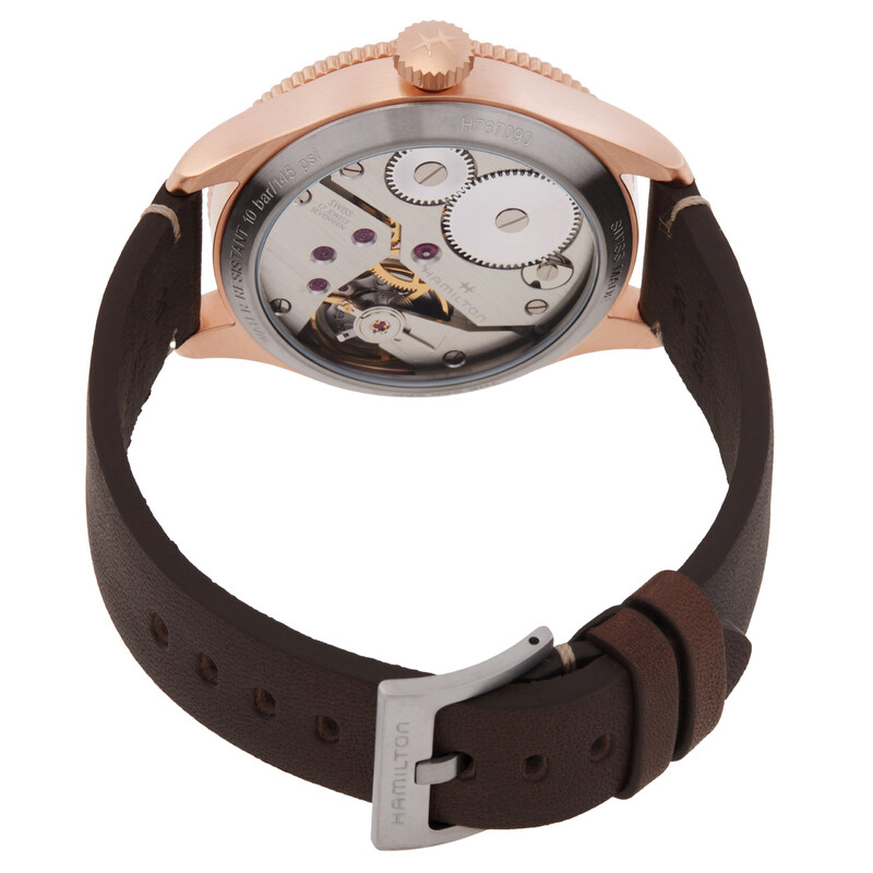 Hamilton Pioneer Hand Wind Eggshell-white Dial Men's Watch