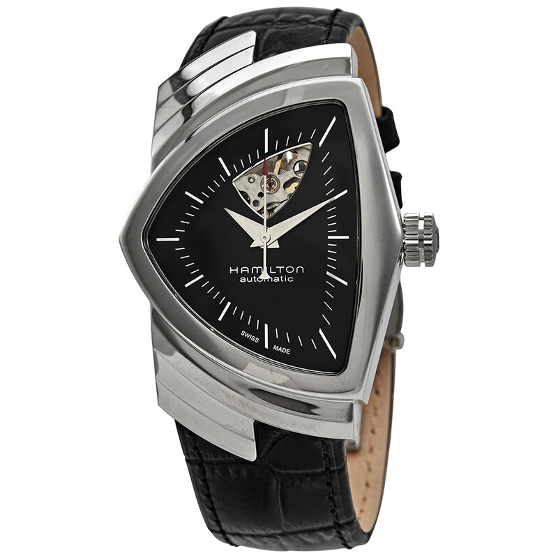 Hamilton Ventura Open Heart Automatic Shield Shaped Men's Watch