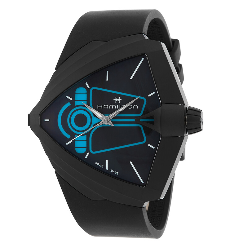 Hamilton Ventura Quartz Black Dial Men's Watch H24614330
