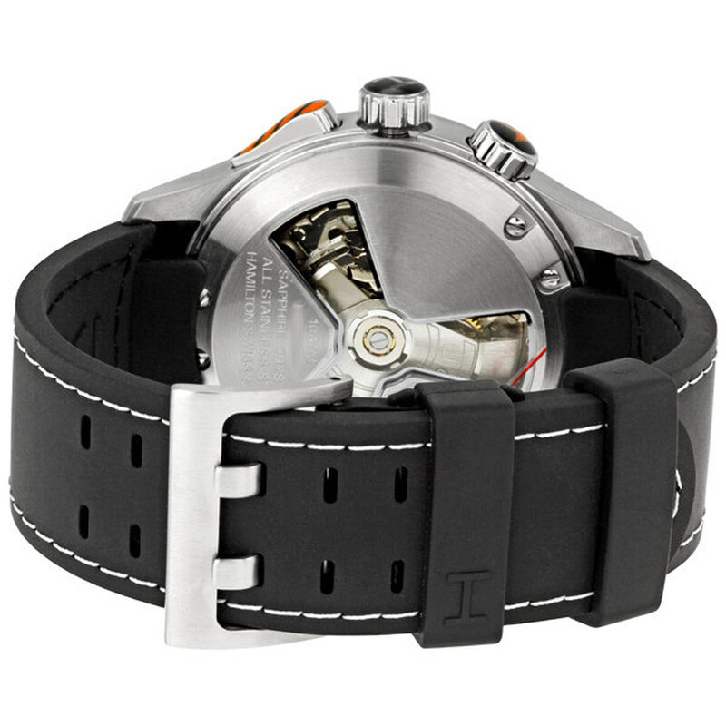 Hamilton X-Copter Silver Dial Chronograph Men's Watch H76656353
