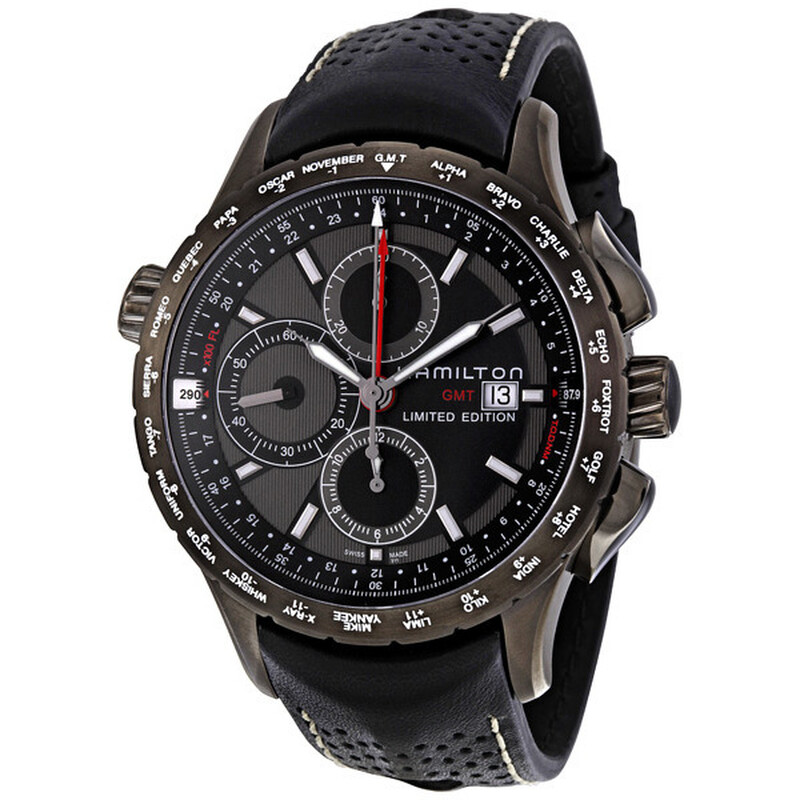 Hamilton X-Landing Chronograph GMT World Time Men's Watch