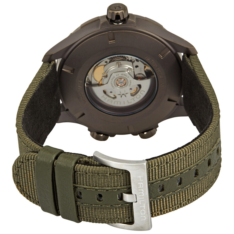 Hamilton X-Wind Lefty Automatic Green Dial Men's Watch H77775960