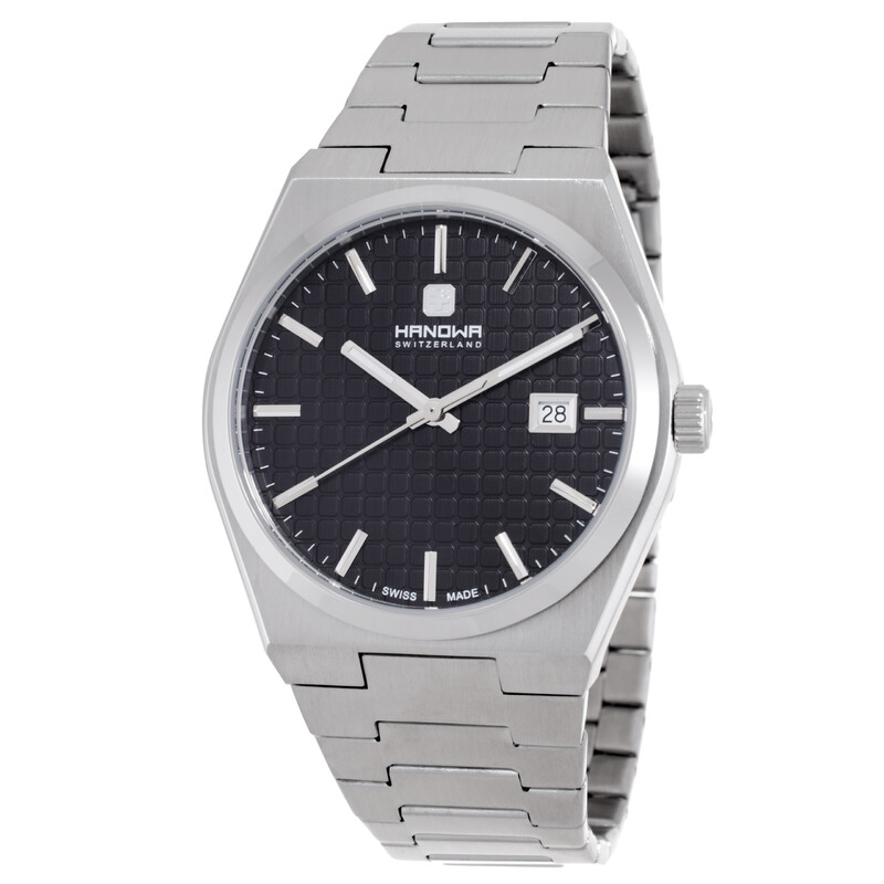 Hanowa Goms Quartz Black Dial Men's Watch HAWGH0002501