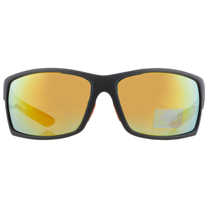 Harley Davidson Bordeaux Mirror Wrap Men's Sunglasses HD0677S 02U