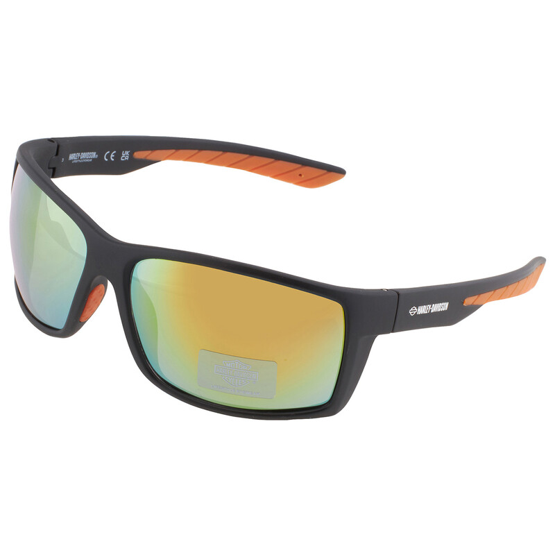 Harley Davidson Bordeaux Mirror Wrap Men's Sunglasses HD0677S 02U