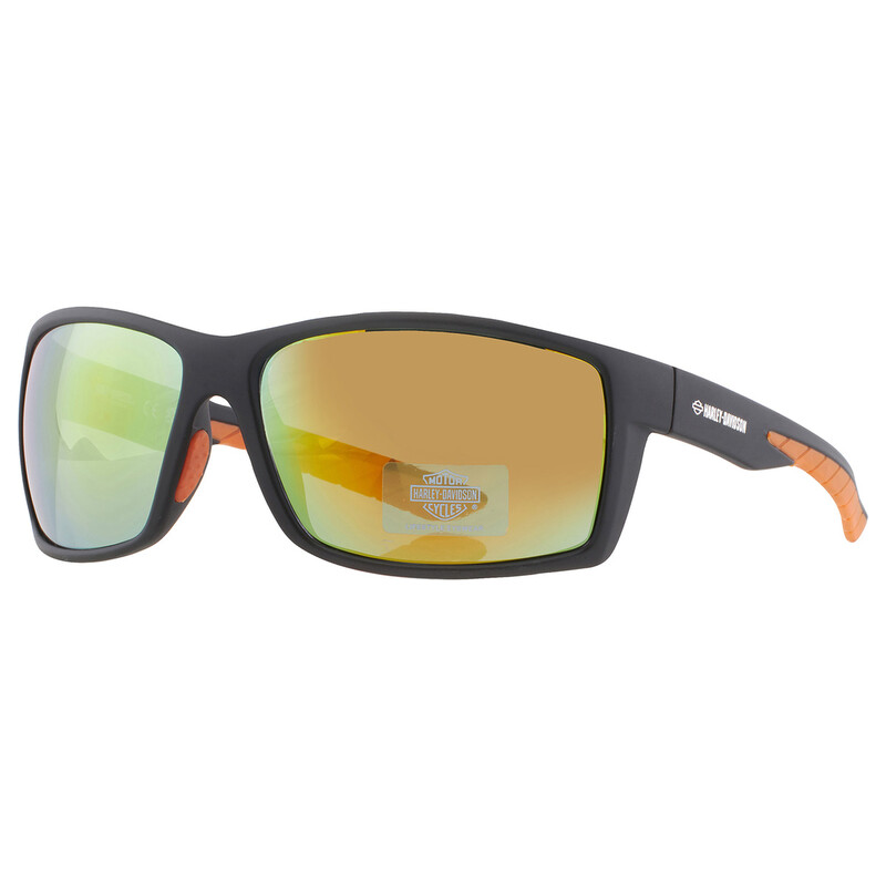 Harley Davidson Bordeaux Mirror Wrap Men's Sunglasses HD0677S 02U