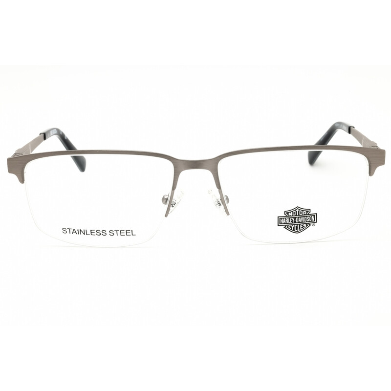 Harley Davidson Men's Black Rectangular Eyeglass Frames HD50113 ...