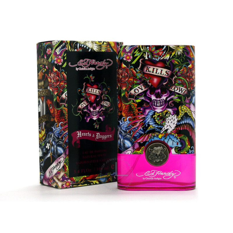 Ed Hardy Hearts & Daggers/Christian Audigier Edp Spray 3.4 Oz (W