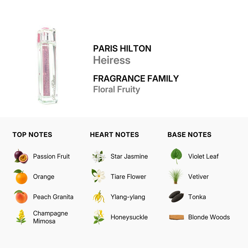 Paris Hilton Heiress by Paris Hilton EDP Spray 3.4 oz 608940525753