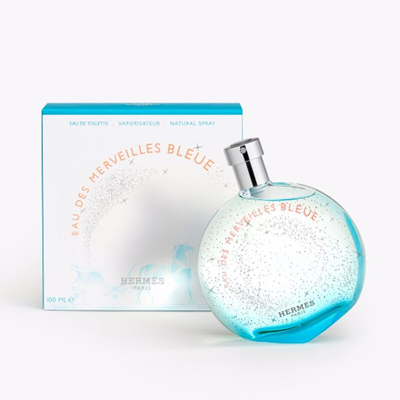 Hermes - Eau Des Merveilles Bleu EDT For Women 3.4 oz (100ML