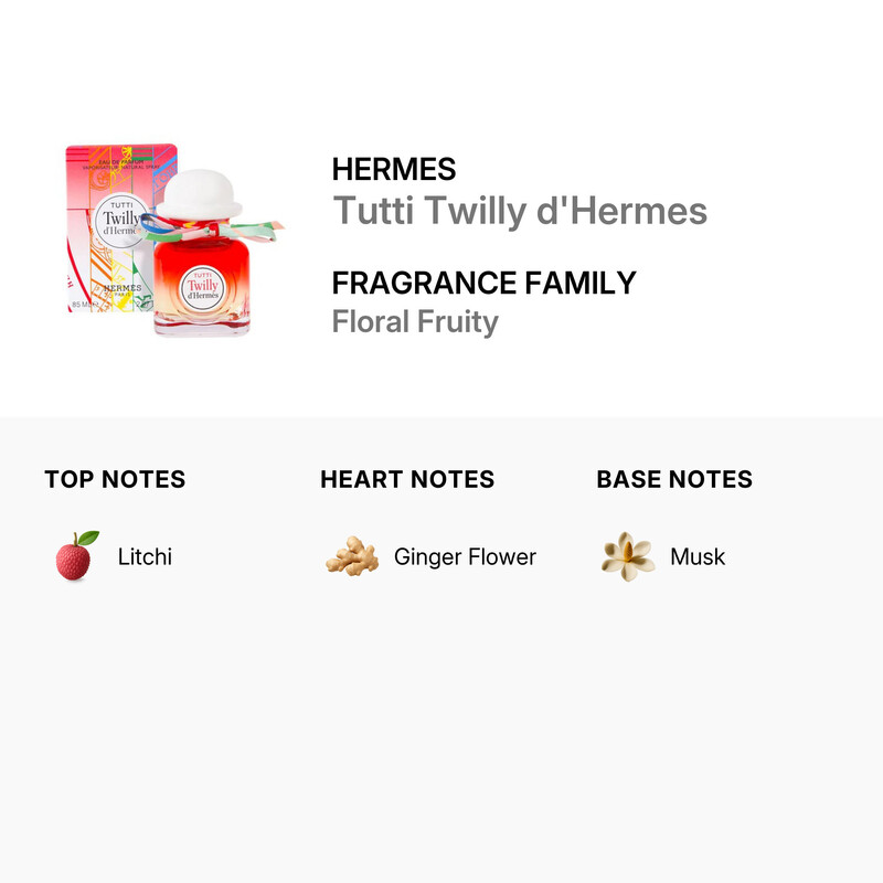 Hermes Ladies Twilly D'Hermes Tutti EDP Spray 2.87 oz Fragrances