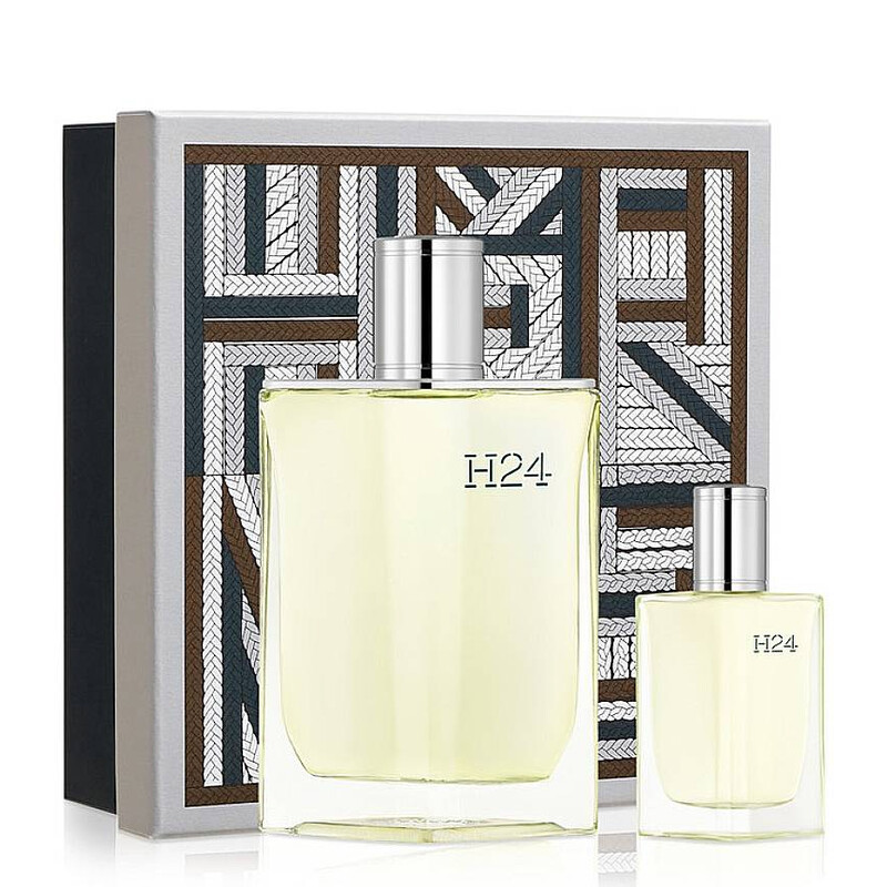 Hermes Men's H24 Eau De Parfum Gift Set Fragrances 3346130417149