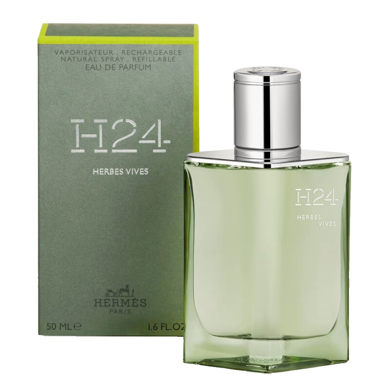 Hermes Men's H24 Herbes Vives EDP Spray 1.7 oz Fragrances 3346130432104