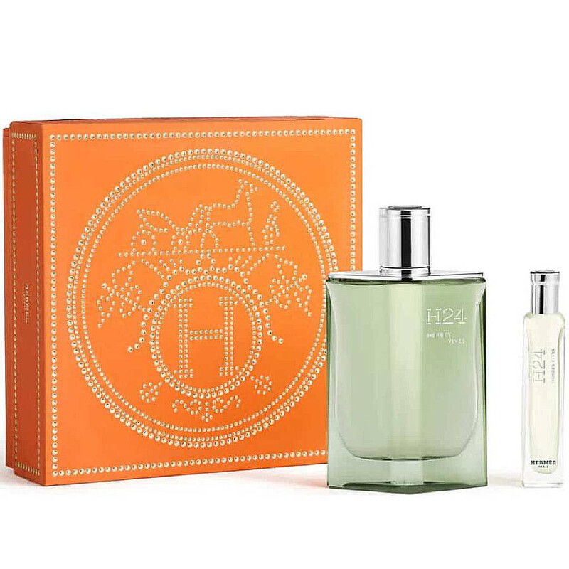 Hermes Men's H24 Herbes Vives Gift Set Fragrances 3346130438366
