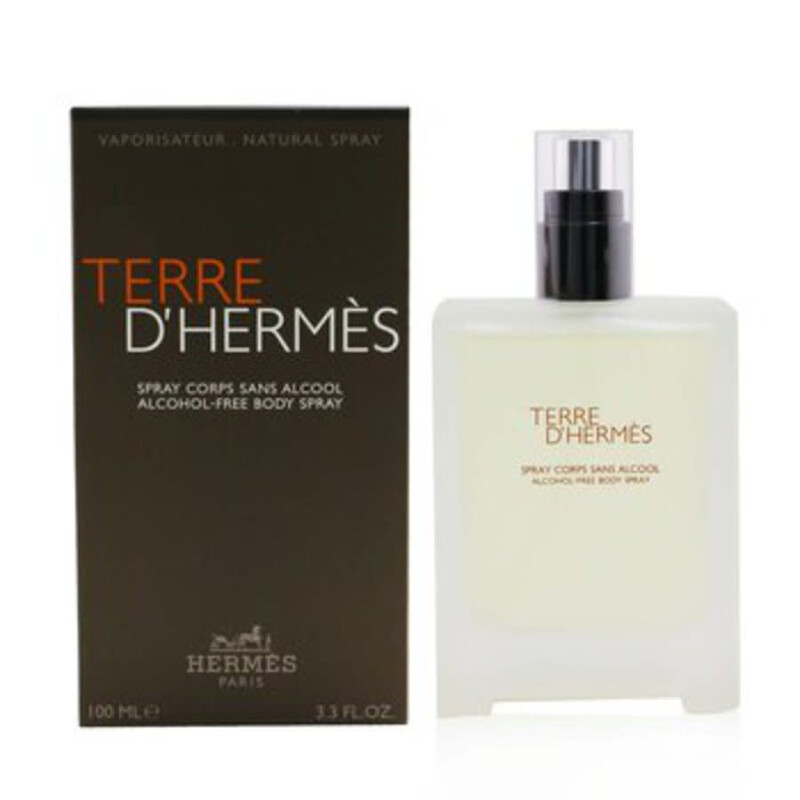 HERMES  オード　パルファム　スプレー Hermes Men's Terre D'Hermes Body Spray 3.3 oz Bath & Body
