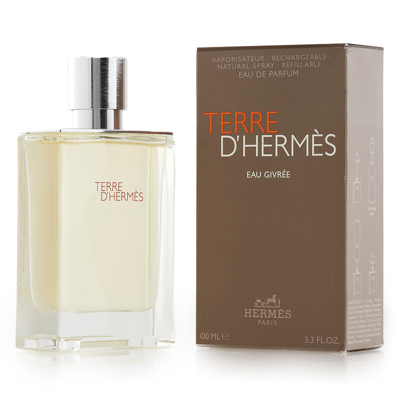 Hermes Men's Terre D'Hermes Eau Givree EDP Spray 3.4 oz Fragrances