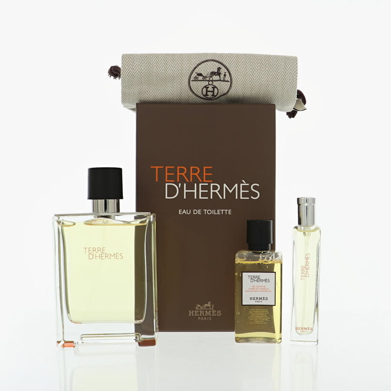 Hermes Men's Terre D'hermes Gift Set Fragrances 3346130001553
