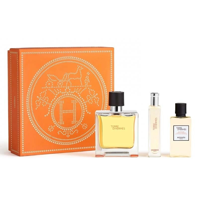 Hermes Men's Terre D'Hermes Gift Set Fragrances 3346130438359