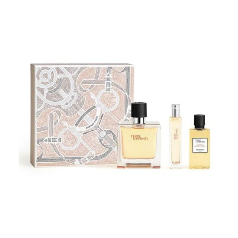 Hermes Men's Terre D'Hermes Pure Parfum Gift Set Fragrances
