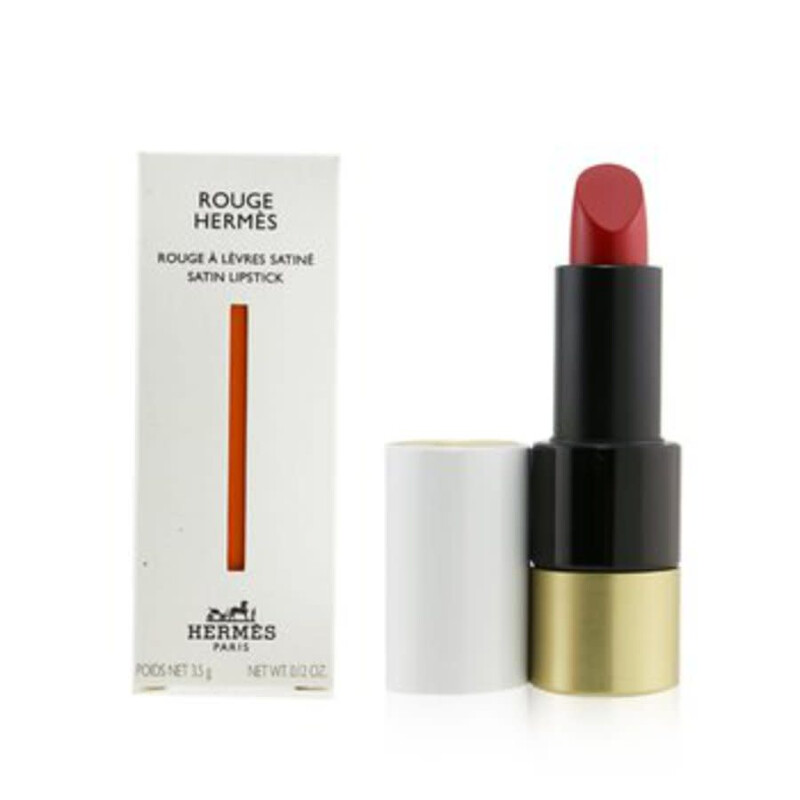 Hermes - Rouge Hermes Satin Lipstick - # 64 Rouge Casaque (Satine