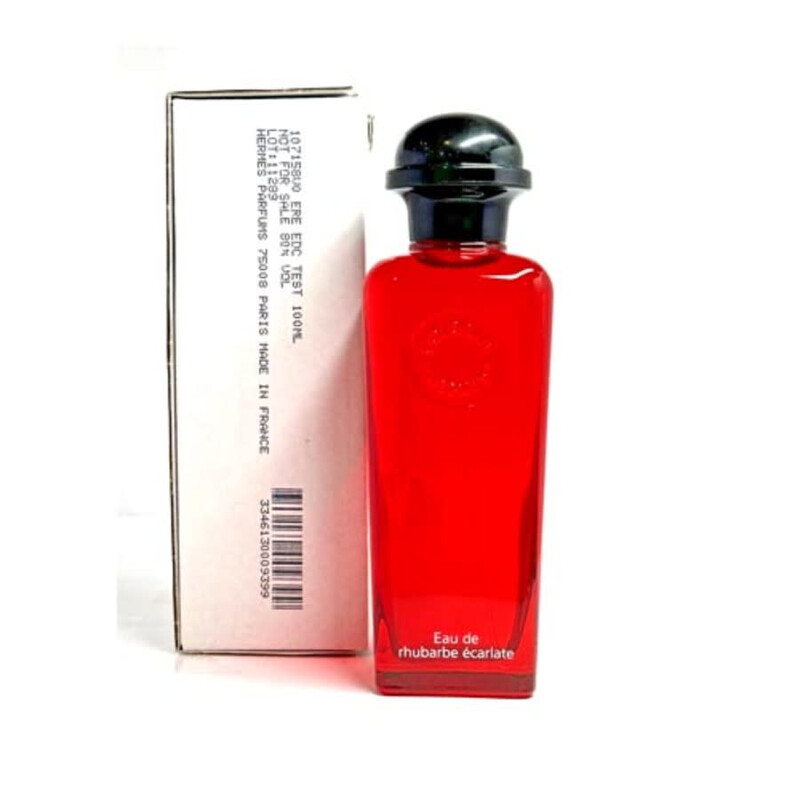 Hermes Unisex Eau De Rhubarbe Ecarlate EDC Spray 3.3 oz (Tester