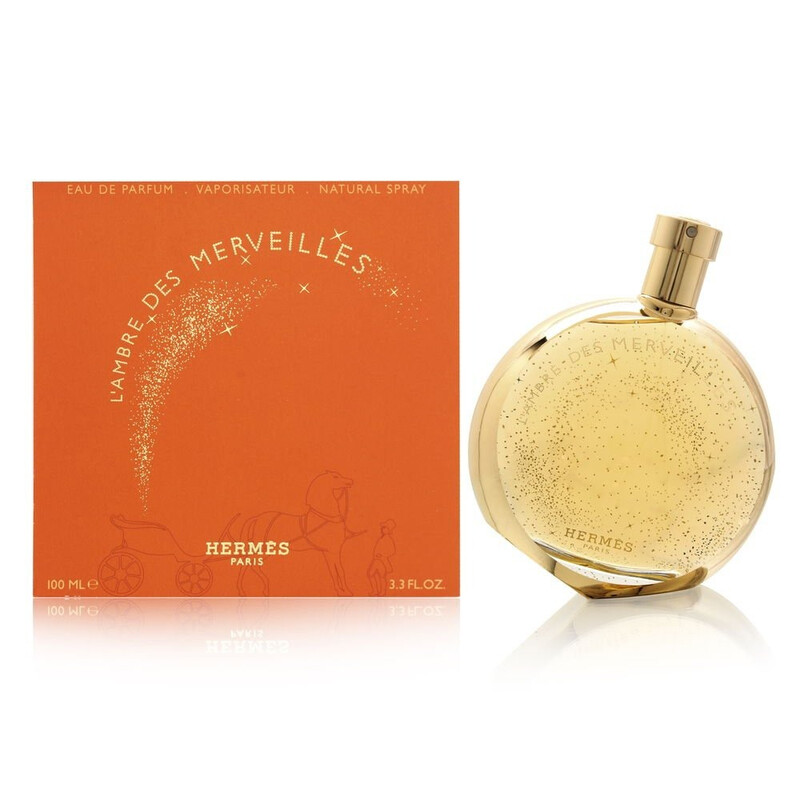 Hermes Unisex L'Ambre Des Merveilles EDP Spray 3.4 oz Fragrances