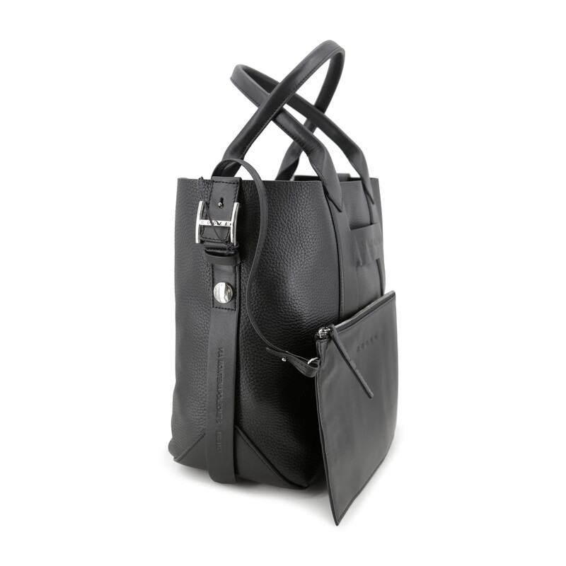 Hogan Script Medium Shopping Bag KBW01OA0300UH9_B999 - Handbags - Jomashop