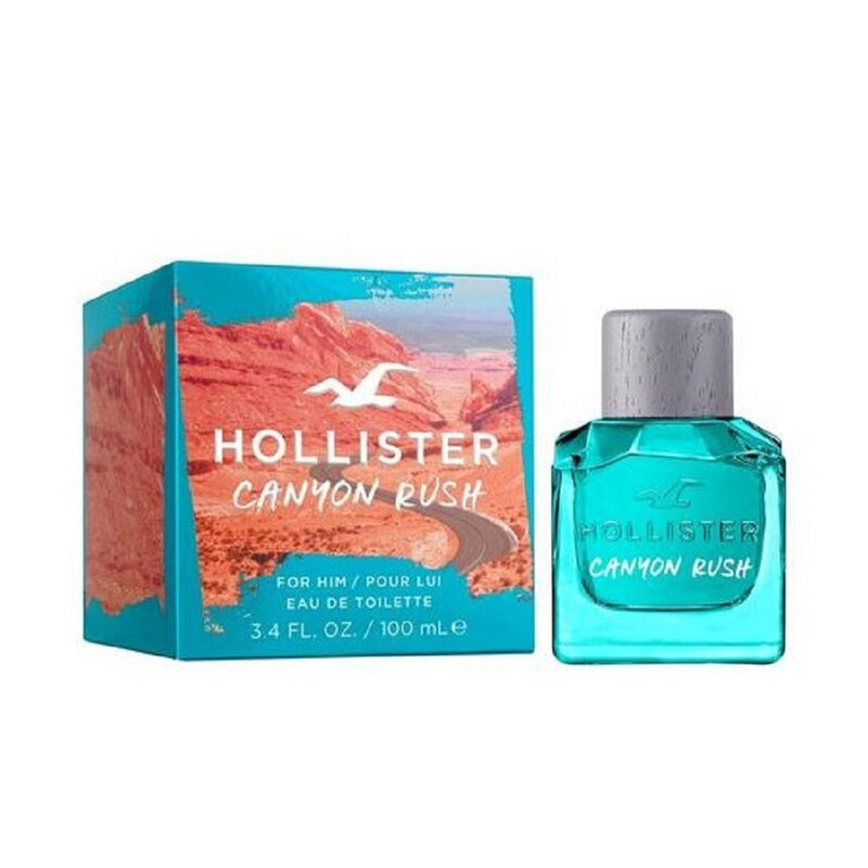 Hollister Men's Canyon Rush EDT Spray 3.4 oz Fragrances 085715267535