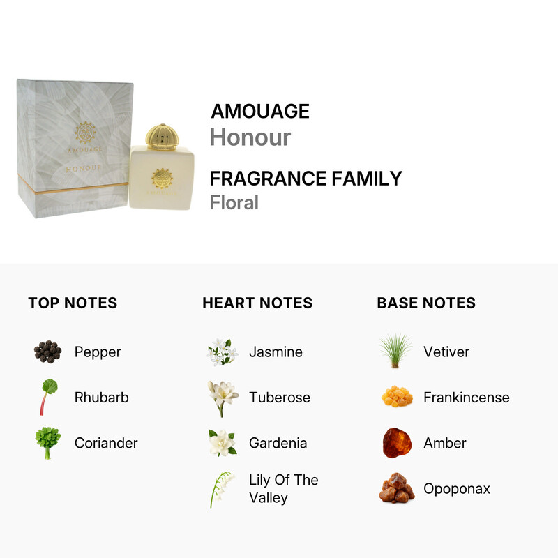 Amouage Honour / Amouage EDP Spray 3.3 oz (100 ml) (w