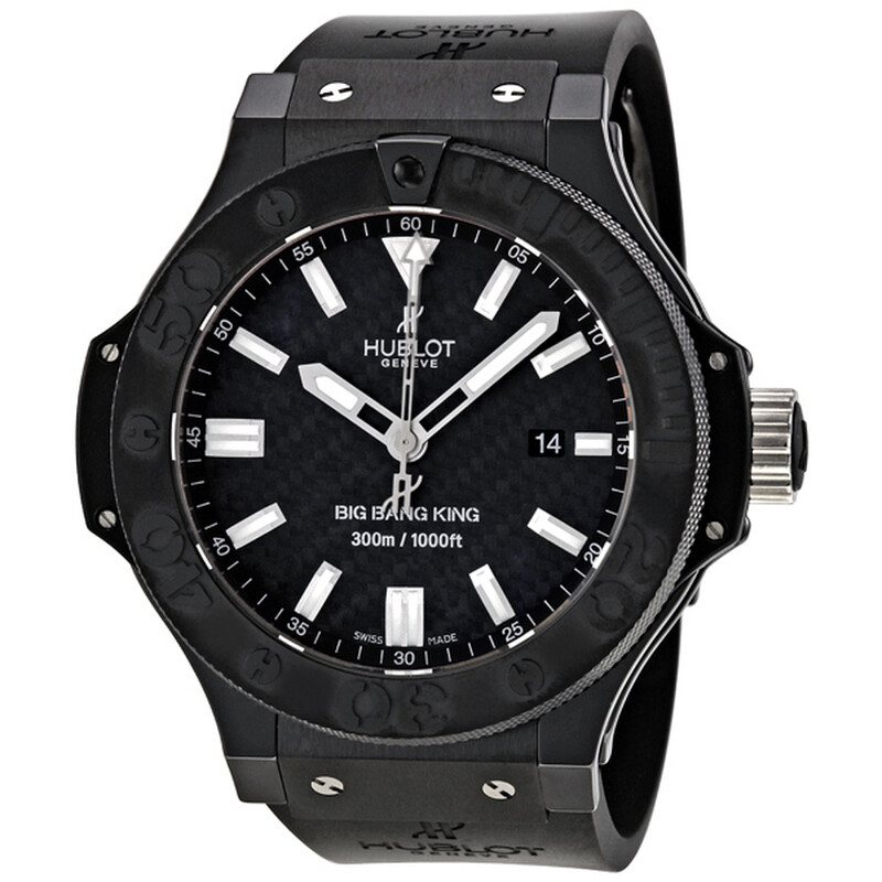 Hublot Big Bang Black Magic Carbon Fiber Men's Watch 322CM1770RX