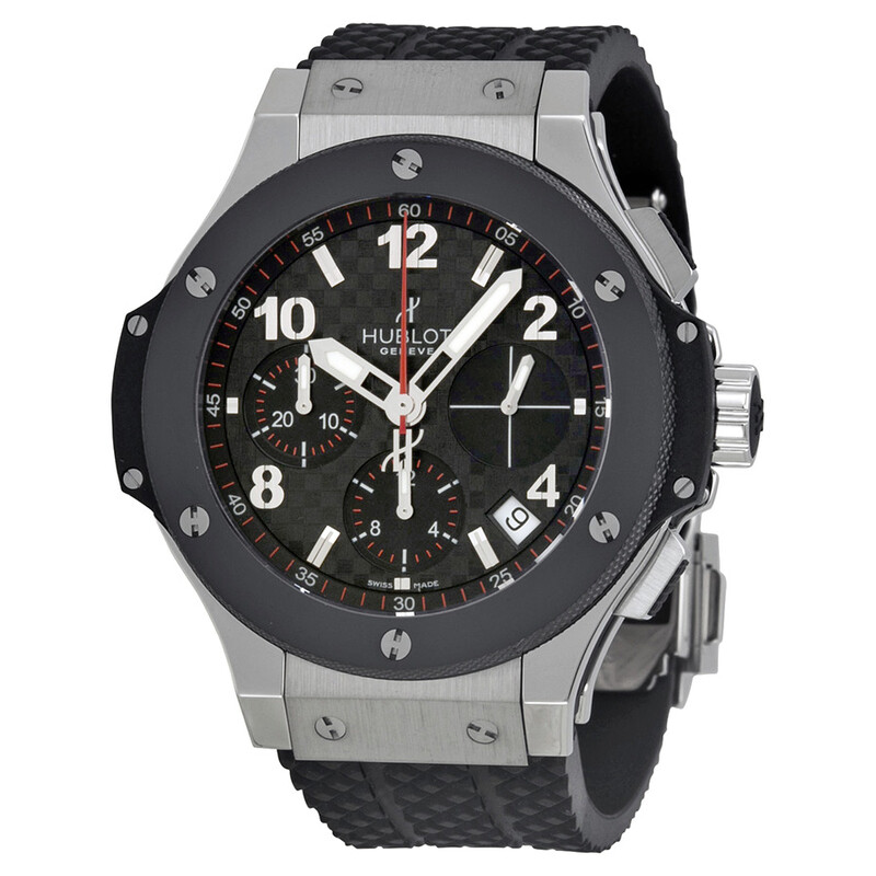 Hublot Big Bang Chronograph Automatic Carbon Fiber Dial Men's