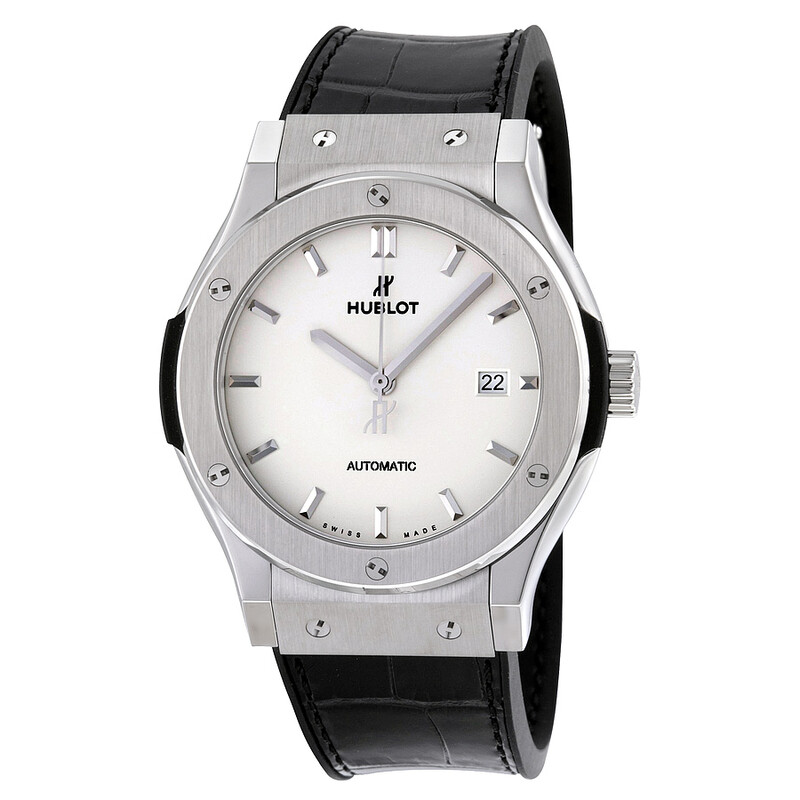 Hublot Classic Fusion Automatic Opaline Dial Titanium Men's Watch