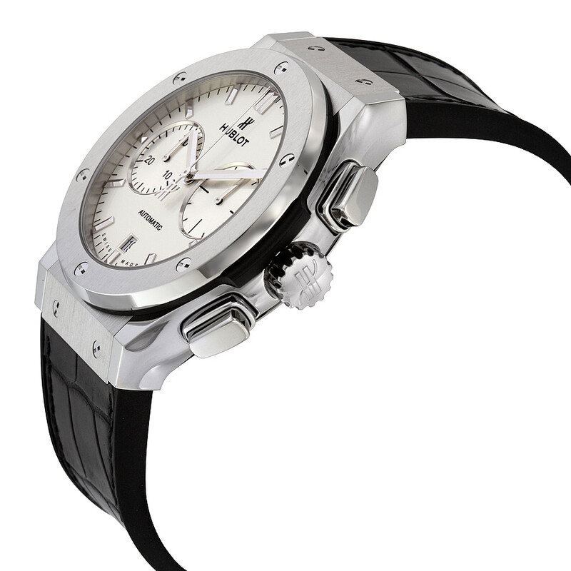 Hublot Classic Fusion Chronograph White Opalin Dial Men's Watch