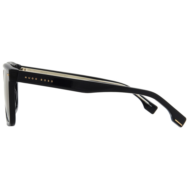 Hugo Boss Blue Brown Mirror Square Men's Sunglasses BOSS 1317/S