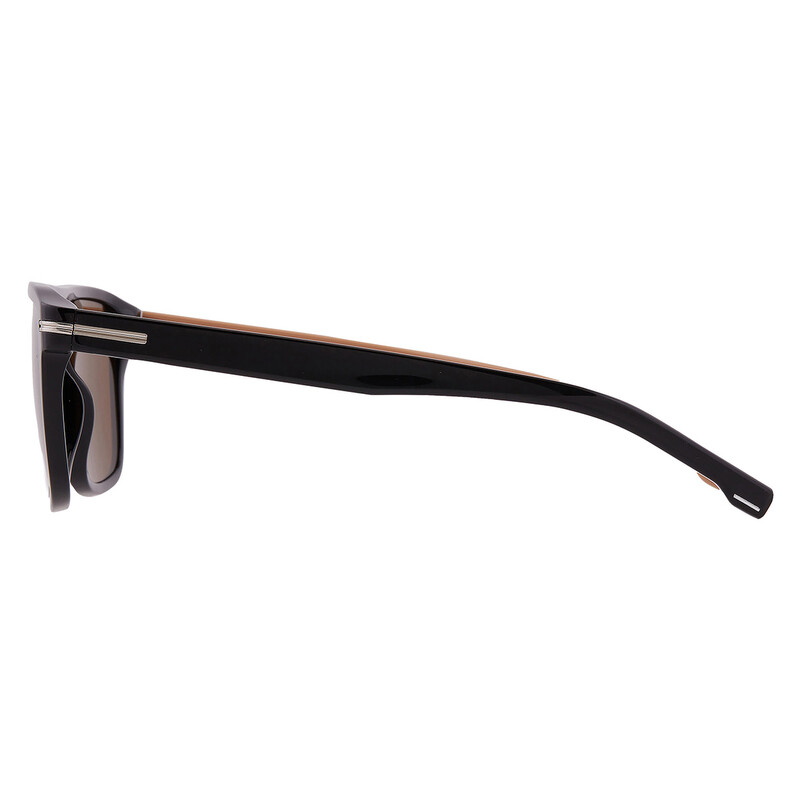 NWT Hugo Boss BOSS 1599/S-0807 KU 56mm NEW Hugo Boss BOSS 1599/S-0807 KU Sunglasses BLACK BLUE 56mm  main image 3