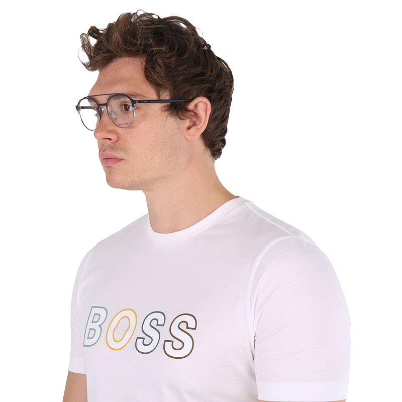 Hugo Boss Demo Oval Men's Eyeglasses HG 1156 0KU0 53 716736418346 ...