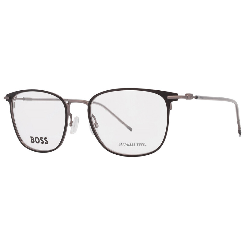Hugo Boss Demo Rectangular Men's Eyeglasses BOSS 1431 0RZZ 52