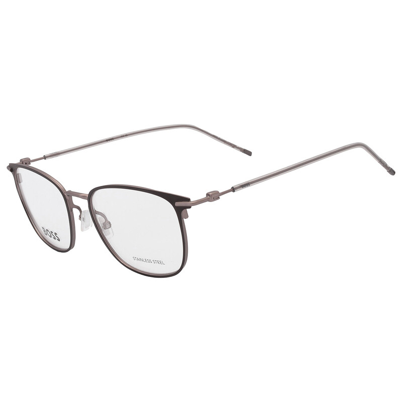 Hugo Boss Demo Rectangular Men's Eyeglasses BOSS 1431 0RZZ 52