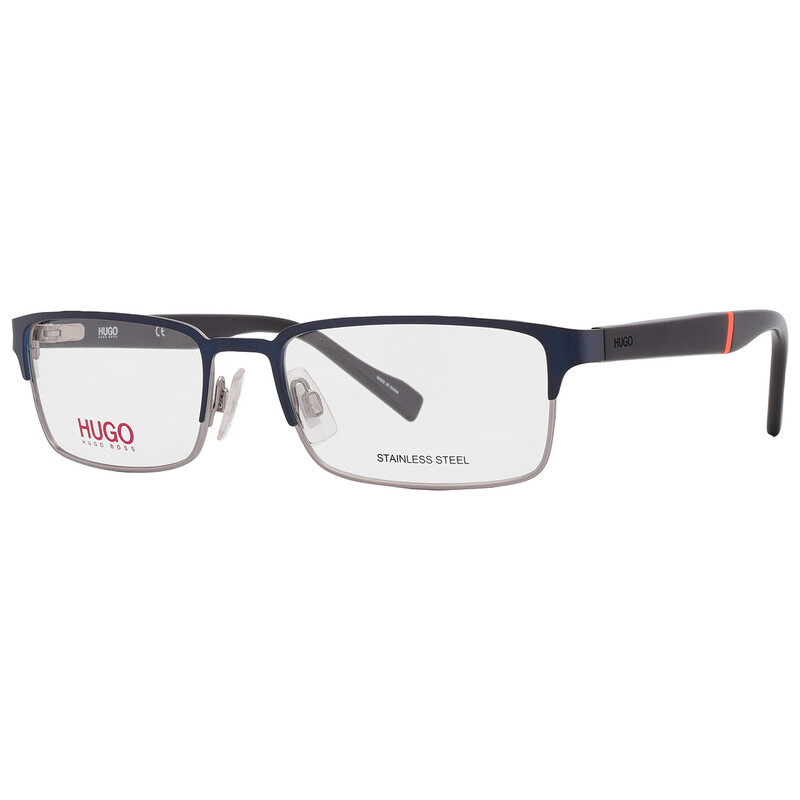 Hugo Boss Demo Rectangular Men's Eyeglasses HG 0136 0KU0 53 ...