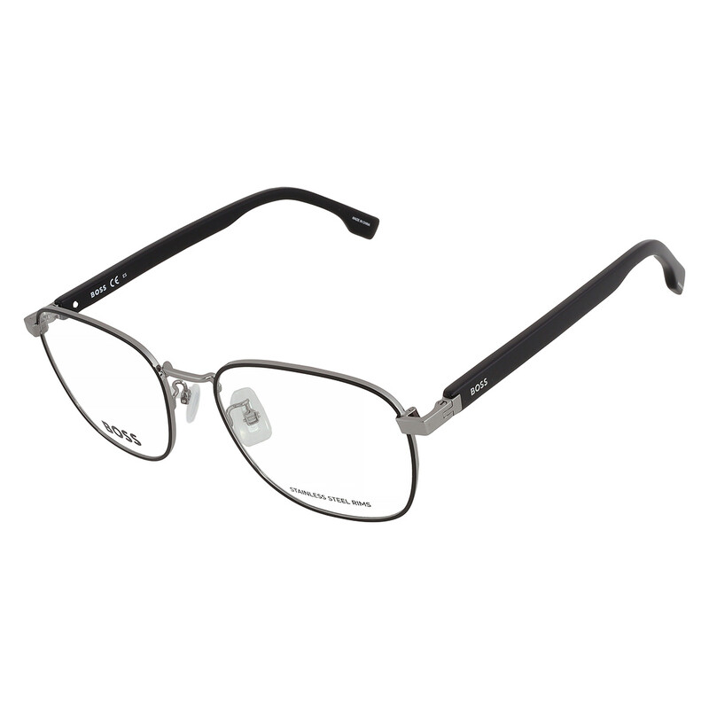 Hugo Boss Demo Square Men's Eyeglasses BOSS 1409/F 085K 55