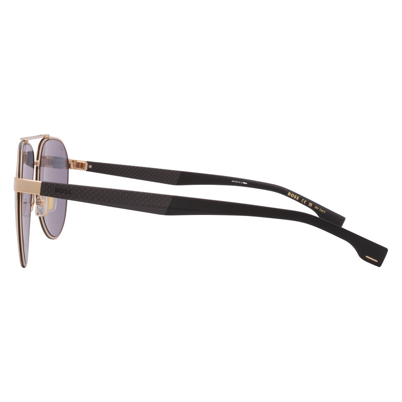 NWT Hugo Boss BOSS 1485/S-0RHL WM Sunglasses Hugo Boss Gold Antireflex Pilot Men main image 3