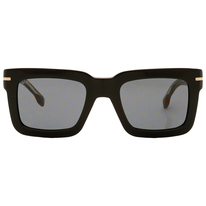 小物 BOSS Hugo Boss Gold Logo Square Men's Sunglasses BOSS 1501/S 0807/7Y 51