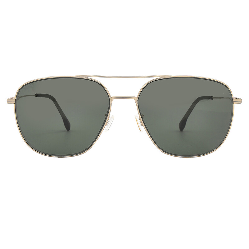 Hugo Boss Green Navigator Men's Sunglasses BOSS 1557/O/F/S 0AOZ/QT