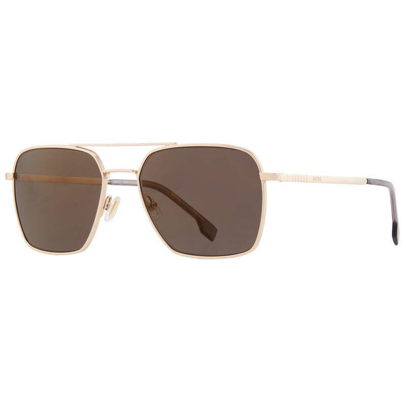 Hugo Boss Grey Bronze Navigator Men's Sunglasses BOSS 1414/O/S