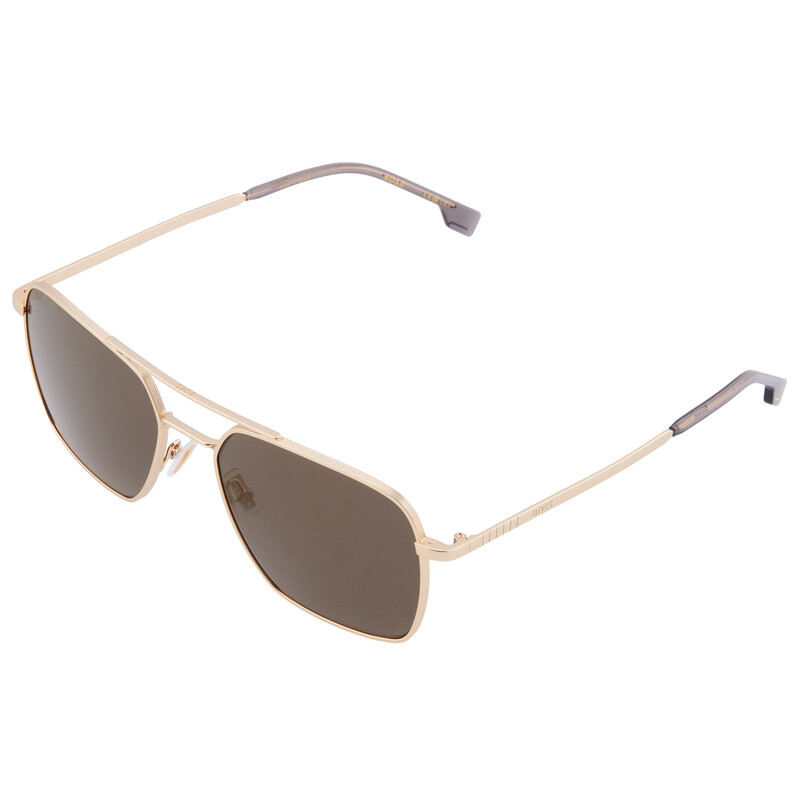 Hugo Boss Grey Bronze Navigator Men's Sunglasses BOSS 1414/O/S