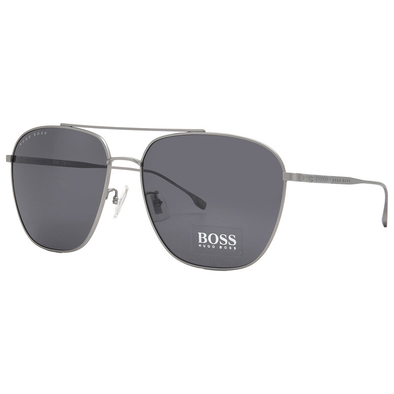 Hugo Boss Grey Navigator Men's Sunglasses BOSS 1307/F/S 0R81 62