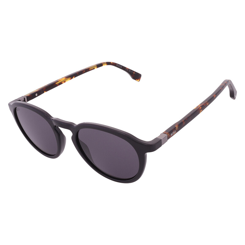 Hugo Boss Grey Round Men's Sunglasses BOSS 1491/S 0WR7/IR 51