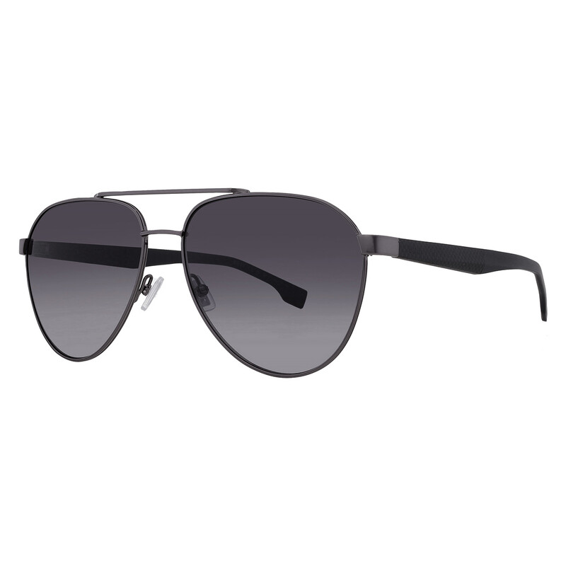 Hugo Boss Grey Shaded Pilot Men's Sunglasses BOSS 1485/S 0PTA/1I