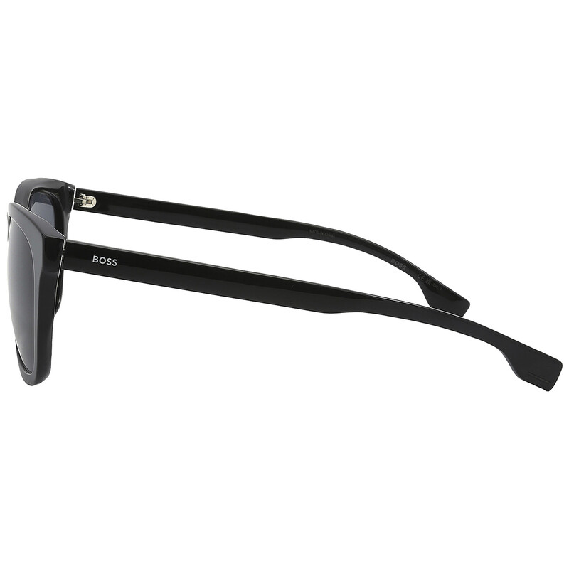 Hugo Boss Grey Square Men's Sunglasses BOSS 1555/O/F/S 0807/IR 56