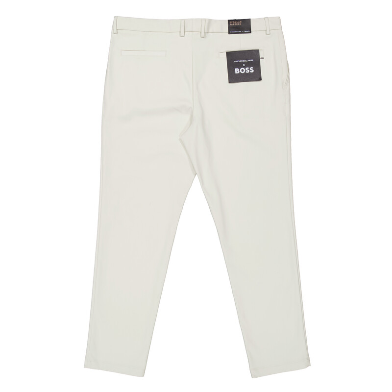 Hugo Boss Long Straight-Leg Cotton Pants, Brand Size 54 (Waist
